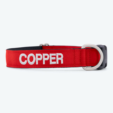 Embroidered Comfort Dog Collar Embroidered Comfort Dog Collar